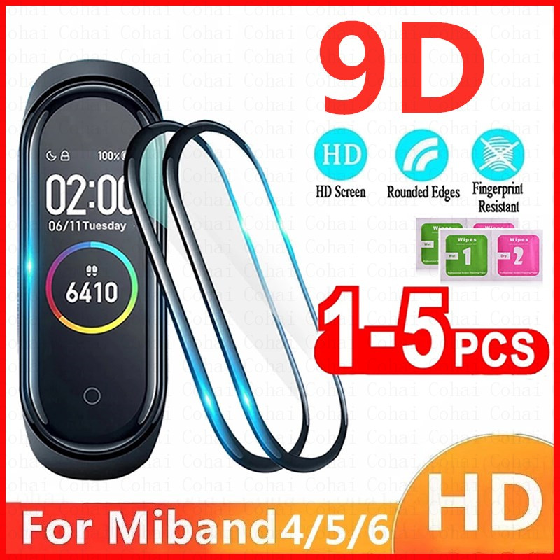 Health Wellness Bracelet - 9D Kaca Tempered untuk Xiaomi Mi