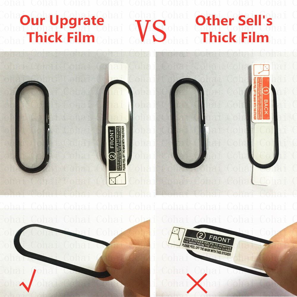 9D Kaca Tempered untuk Xiaomi  - Health Wellness Bracelet ulasan dan harga