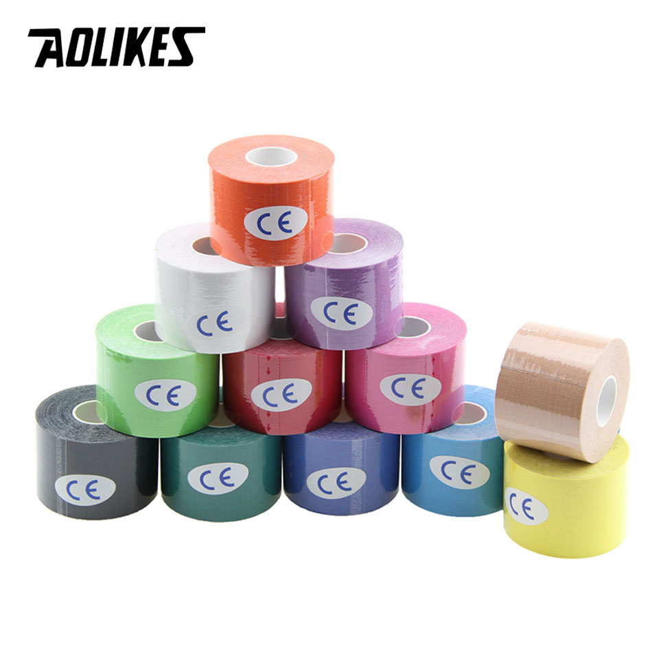 AOLIKES pita kinesiologi, 2 uk - Sports Taping Precut ulasan dan harga