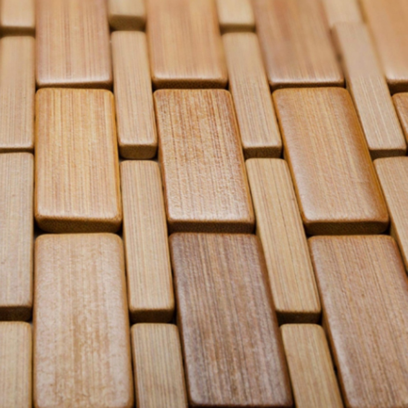 Keset Kamar Mandi Kayu Jati La - Bamboo Bath Mat ulasan dan harga